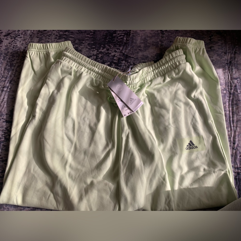 ADIDAS Mens Cinched Sweatpants New with Tags NWT XL